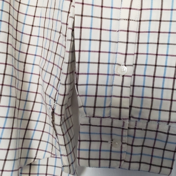 Madewell Ex-Boyfriend Oversize Plaid Button Down Top Women's Sz M NWT - Picture 4 of 6